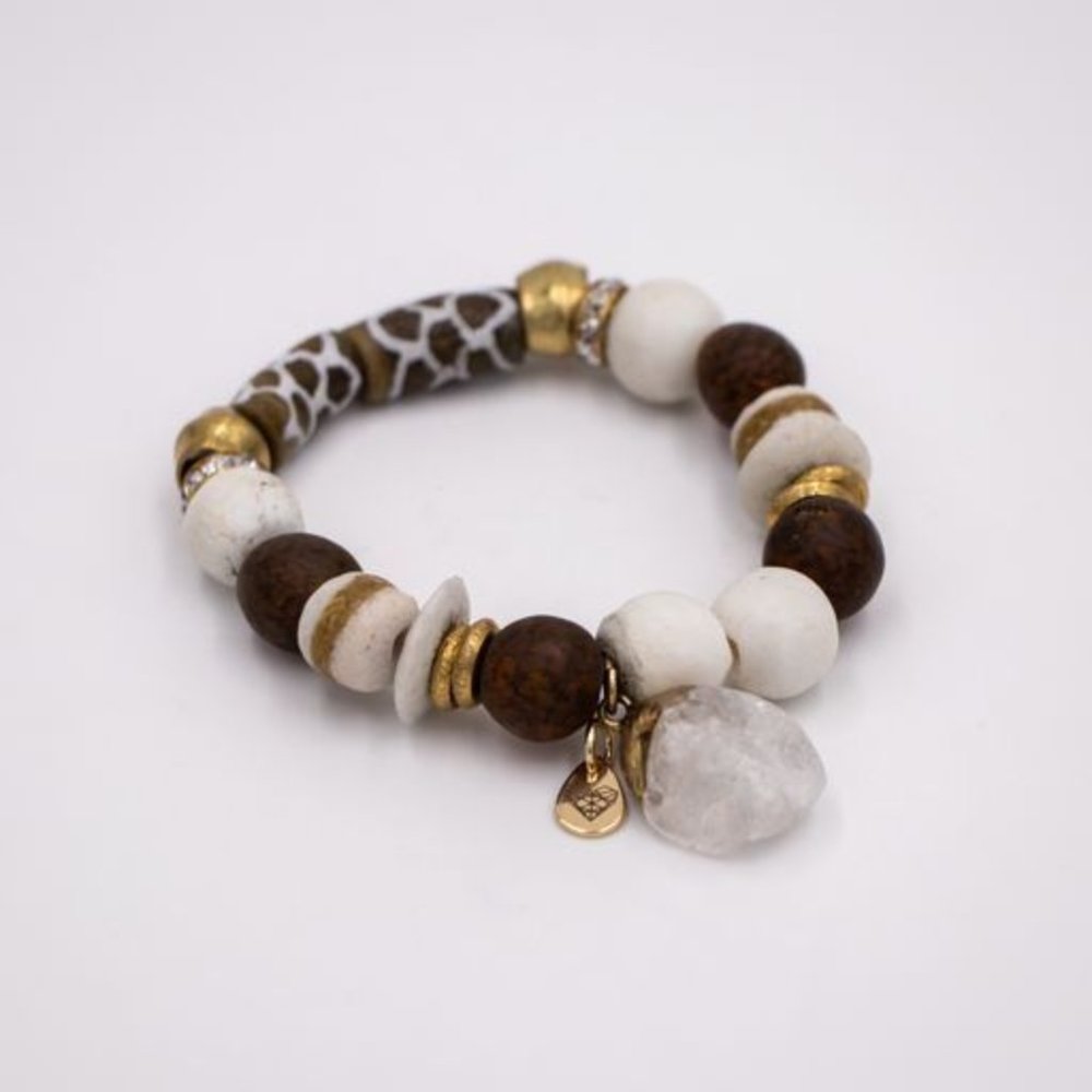 Heart and GEMS Bracelet